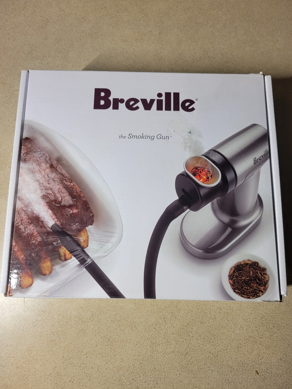 Breville Smoking Gun - Silver and Black Handheld Smoker
